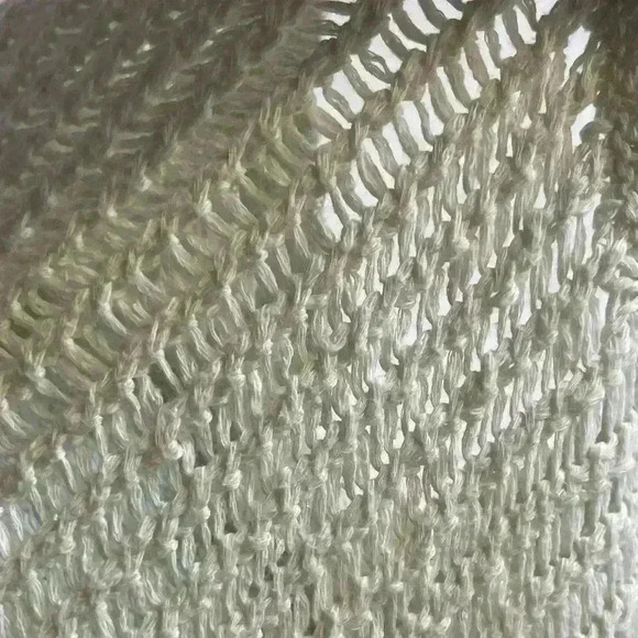 Motherhood Maternity Open Knit Stitch Size Small Sweater Green - Picture 3 of 4